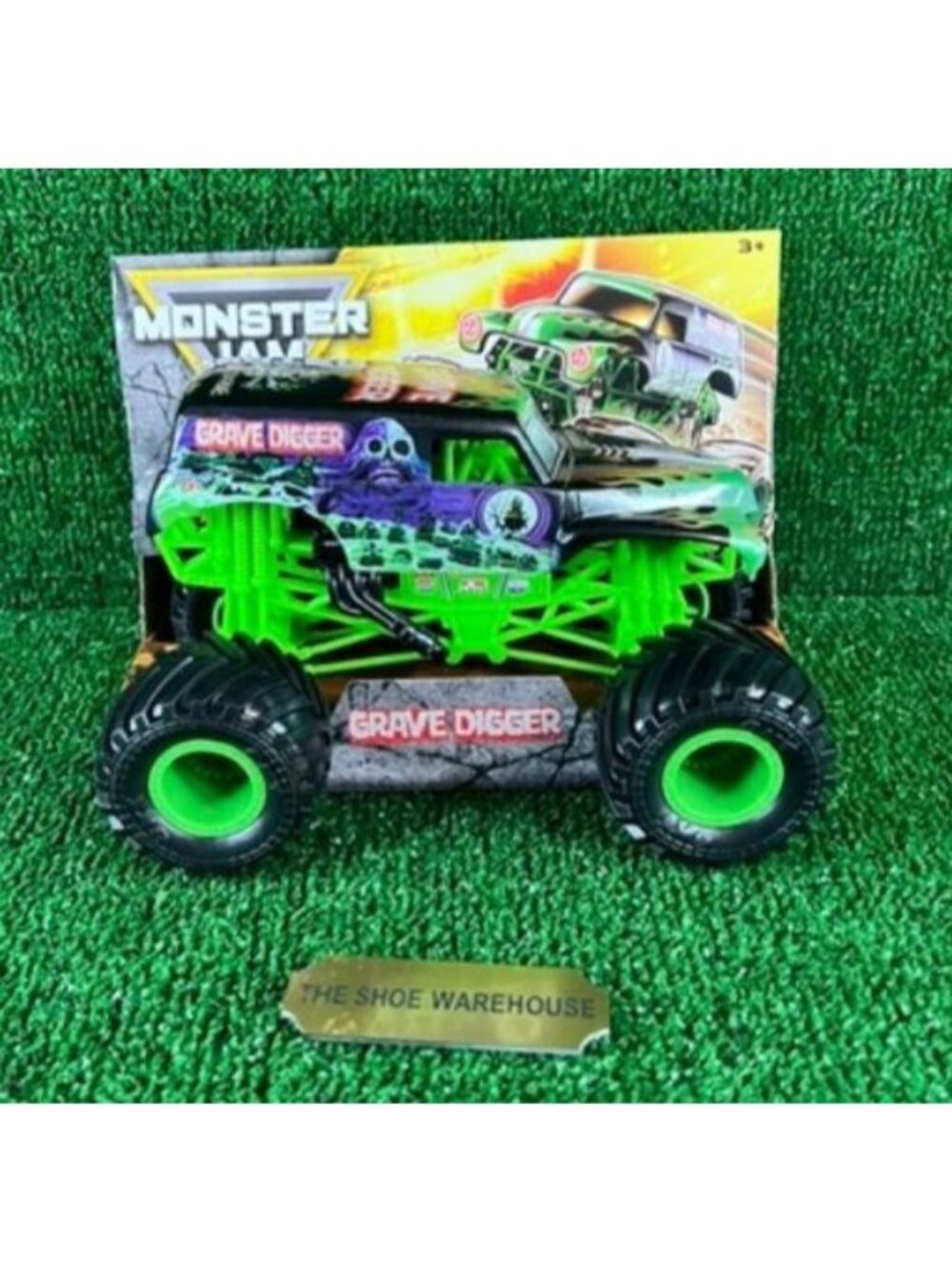 Monster Jam Grave Digger Series 28 Spin Master 1:24 Scale Bad To The Bone New